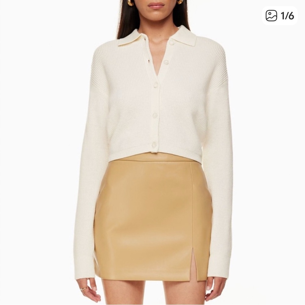 Aritzia Wilfred Nextdoor Sweater Cardigan